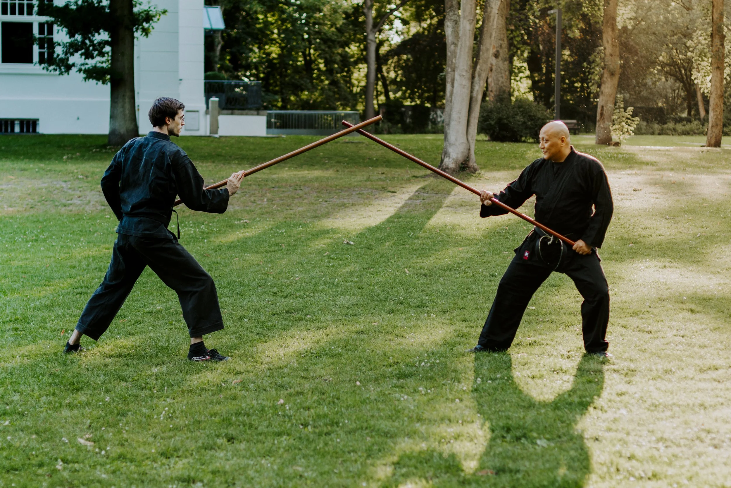 Training im Bujinkan Hoshi Dōjō Hamburg
